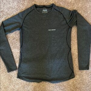 Branded Black Long Sleeve Shirt